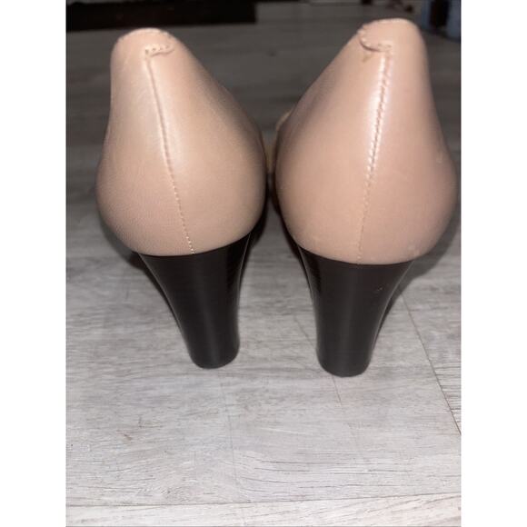 Abeo B.I.O System Ventura Pump Neutral Support Tan Heels Round toes Sz-7N - Picture 2 of 6